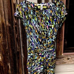MIDI multi colour dress